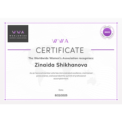Zinaida-Shikhanova-WWA-Certificate